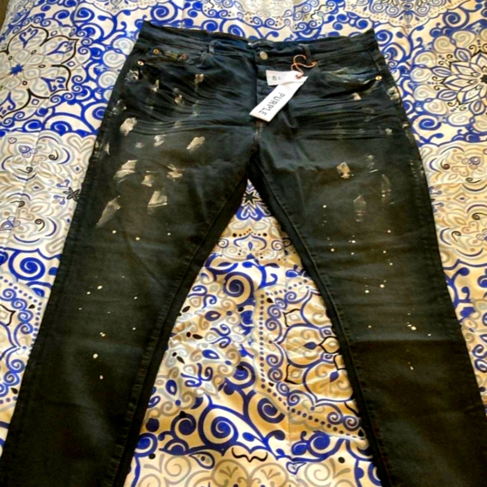 Men's Purple Jeans